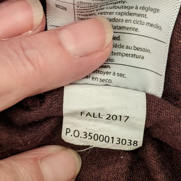 Carhartt Long Sleeve T-shirt V-Neck Size XS (0-2) - Picture 9 of 10